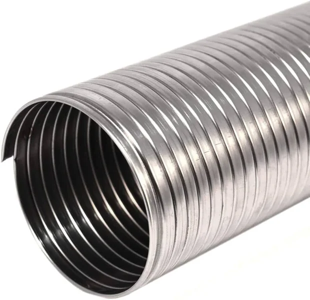 Tubo flessibile in acciaio inox a spirale